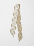 Hand-Stitched Silk Scarfette