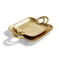 Decorative Gold Trays with Handle