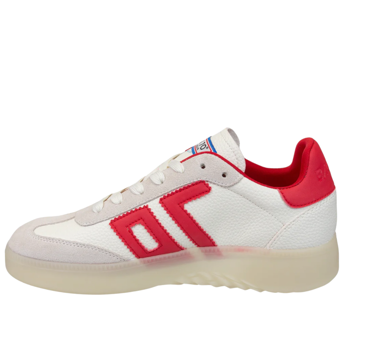 Boston Sneaker - White Red