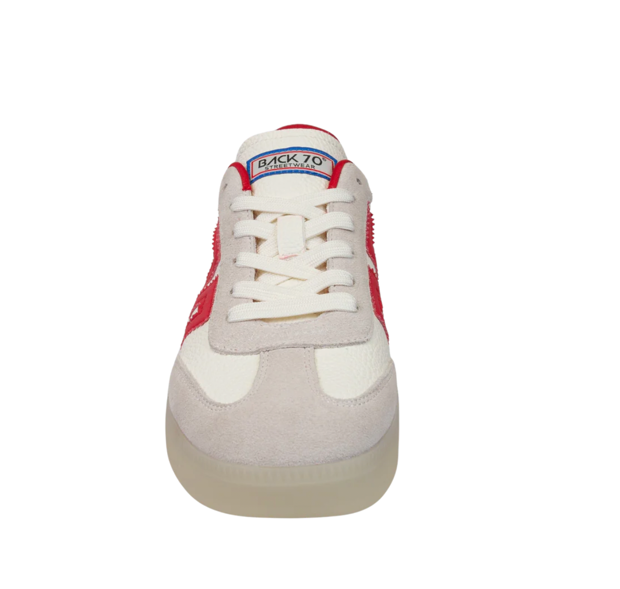 Boston Sneaker - White Red