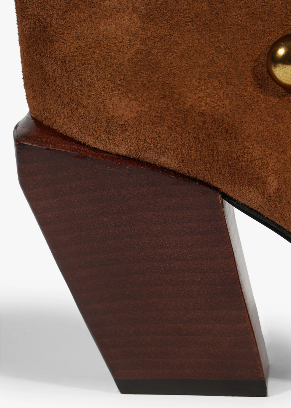 Telsa Studs - Pecan Brown
