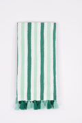 Mist Green Stripe Tea Towel
