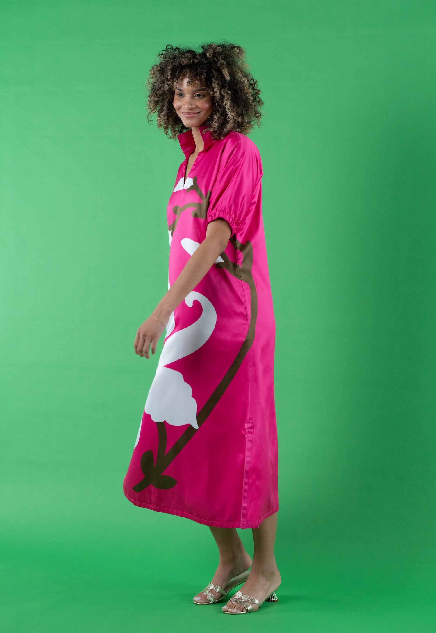 Poppy Maxi in Holland Pink – Emily McCarthy Poppy Maxi in Holland Pink – Emily McCarthy