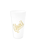 Cheers Foam Cup Set