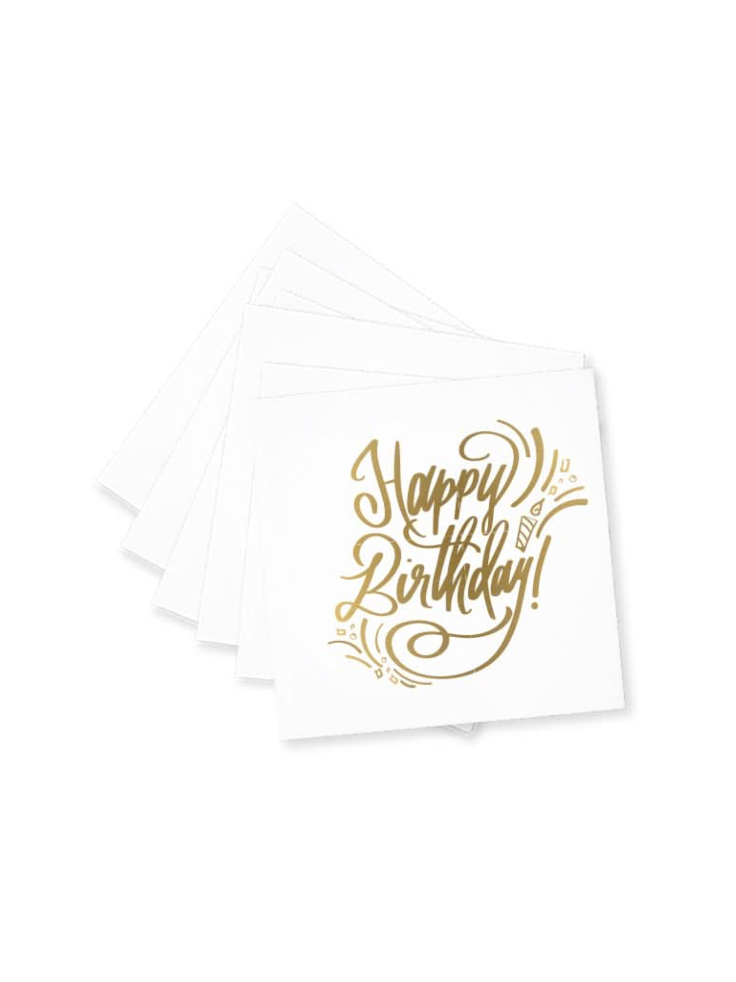 Happy Birthday Cocktail Napkins