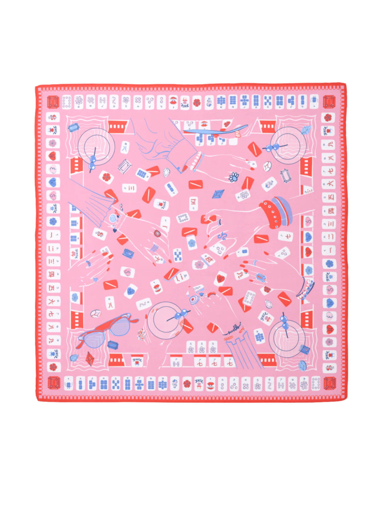 Mahjong Scarf