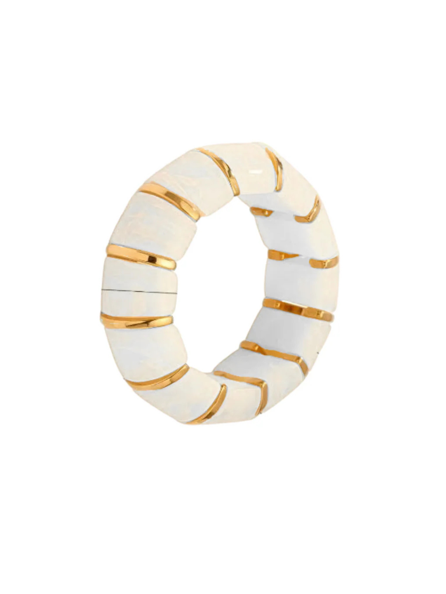 Verona Bangle - White
