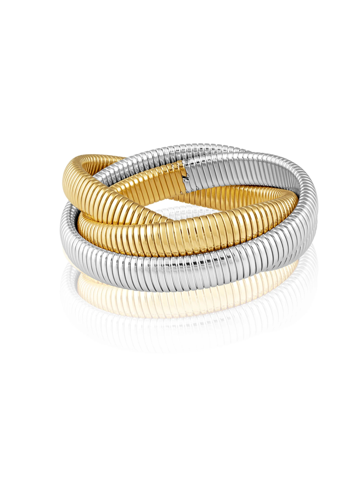 Infinity Multi Layered Bracelet - Two-Toned