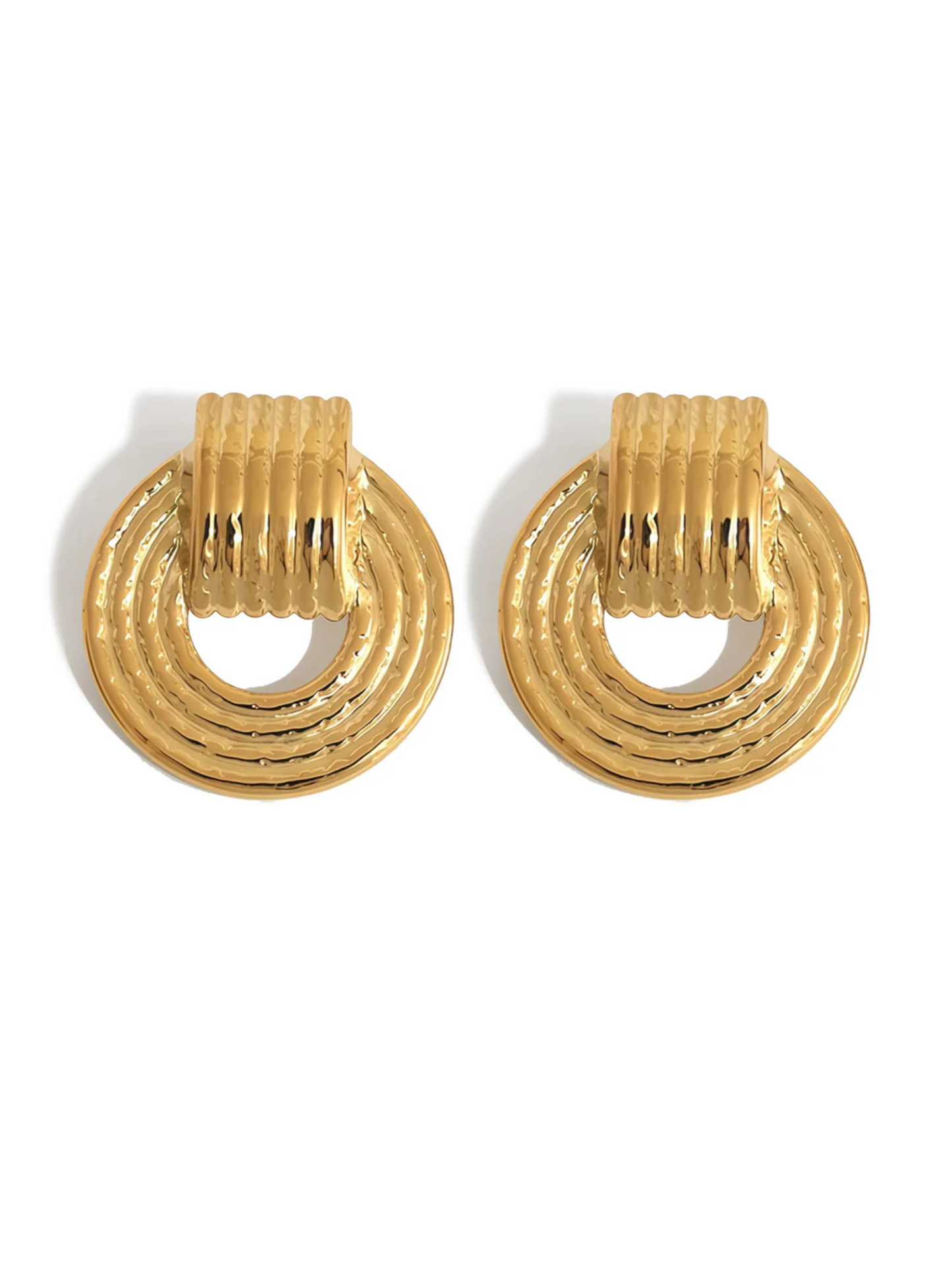 Carmela Doorknocker Earrings