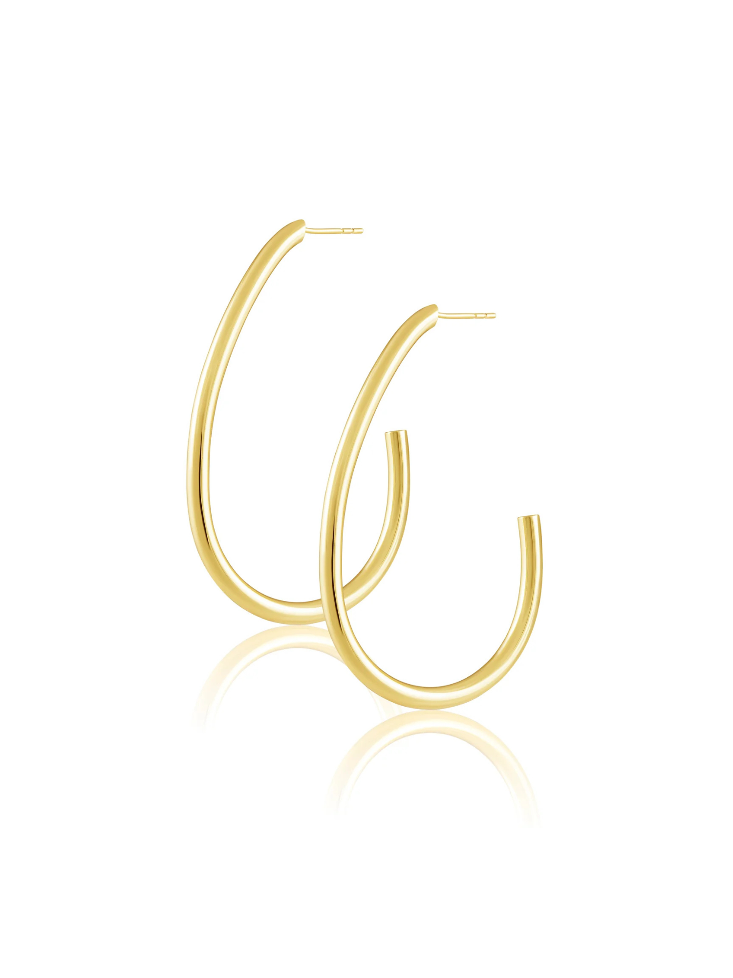 Serena Gold Hoop - Gold