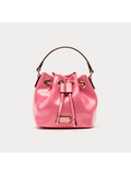 Minnie Bucket Crinkled Leather - Pink