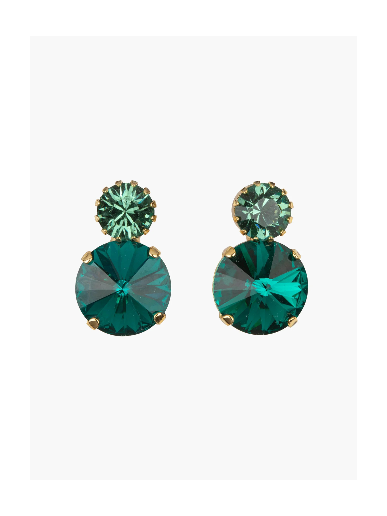 Myrla Earrings - Emerald