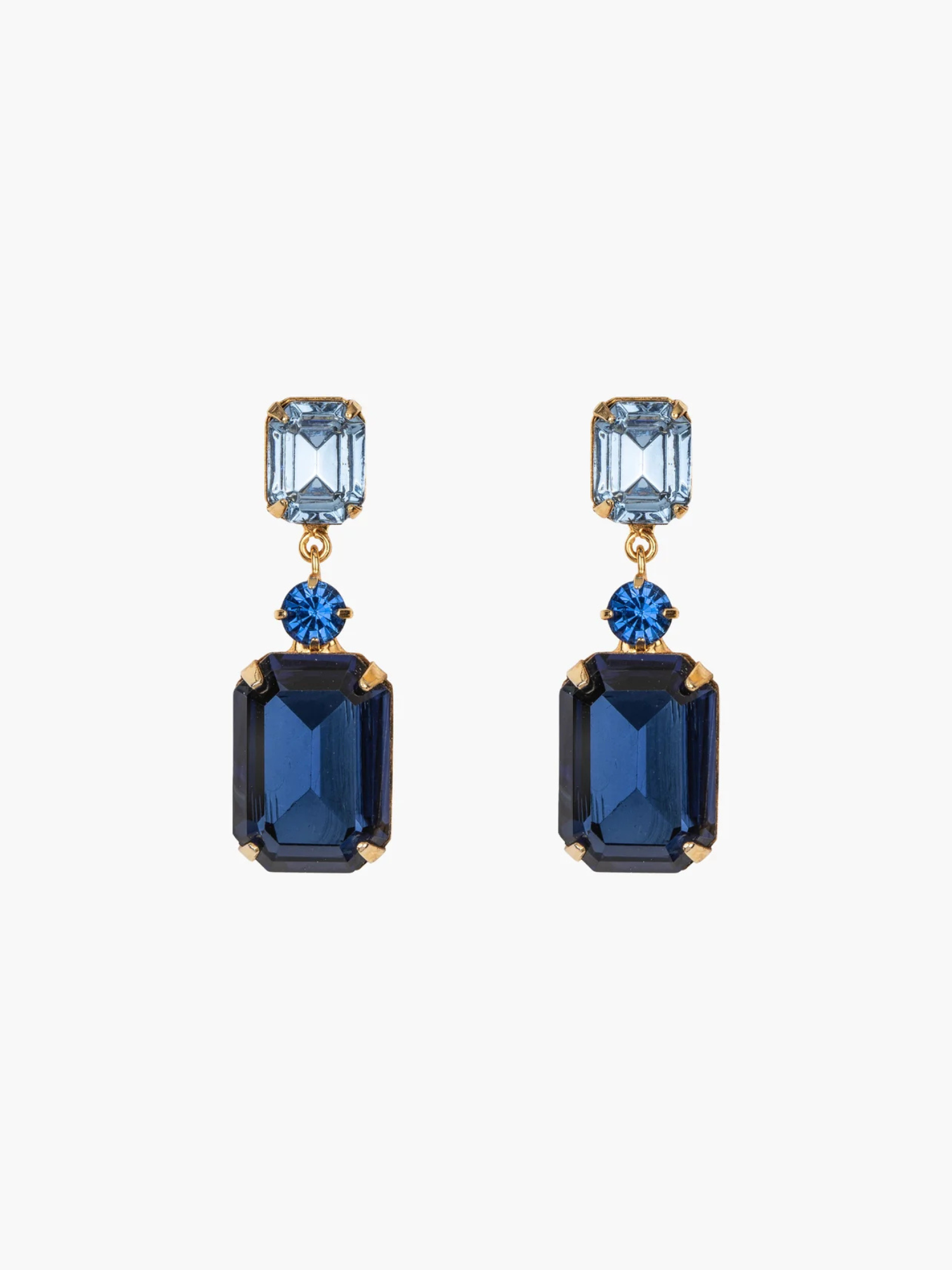 Justine Earrings - Sapphire