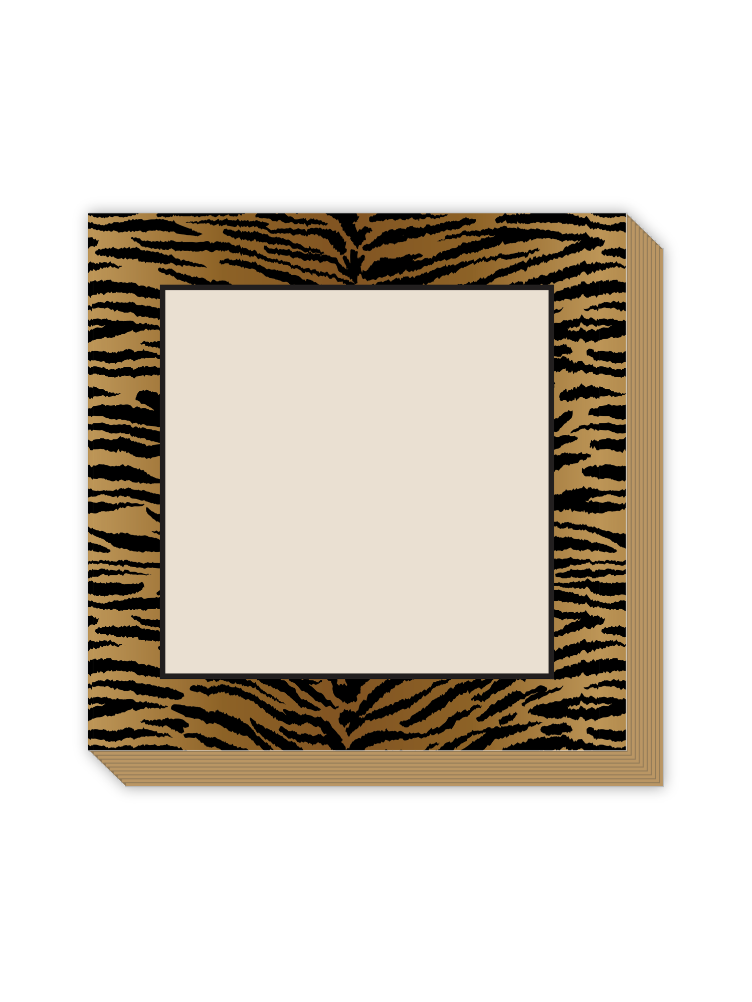 Mini Luxe Notepad - Tiger
