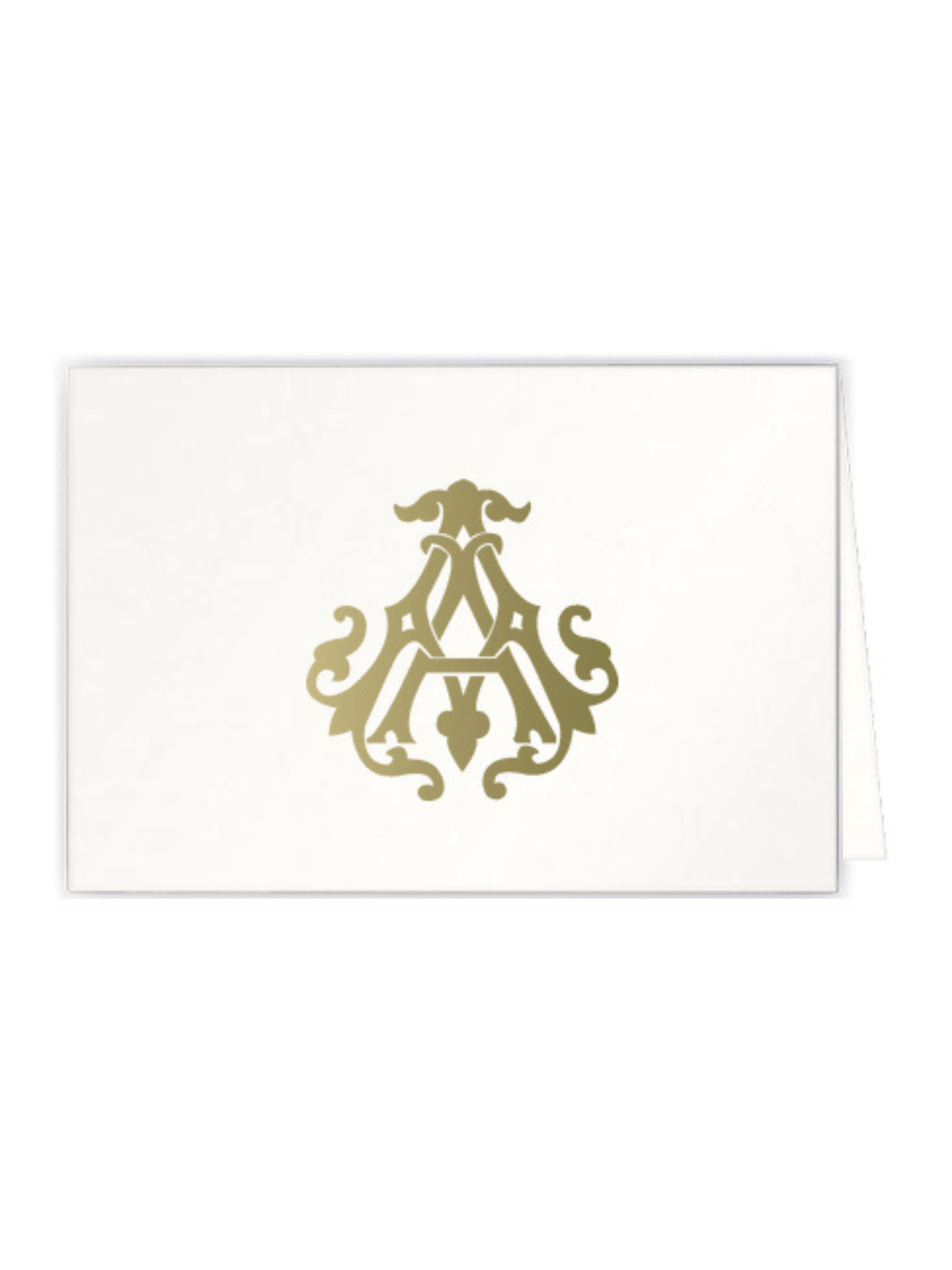 1-Letter Monogrammed Notecards
