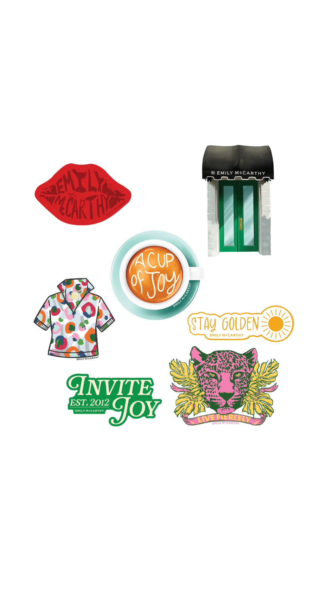 Emily McCarthy Sticker Bundle
