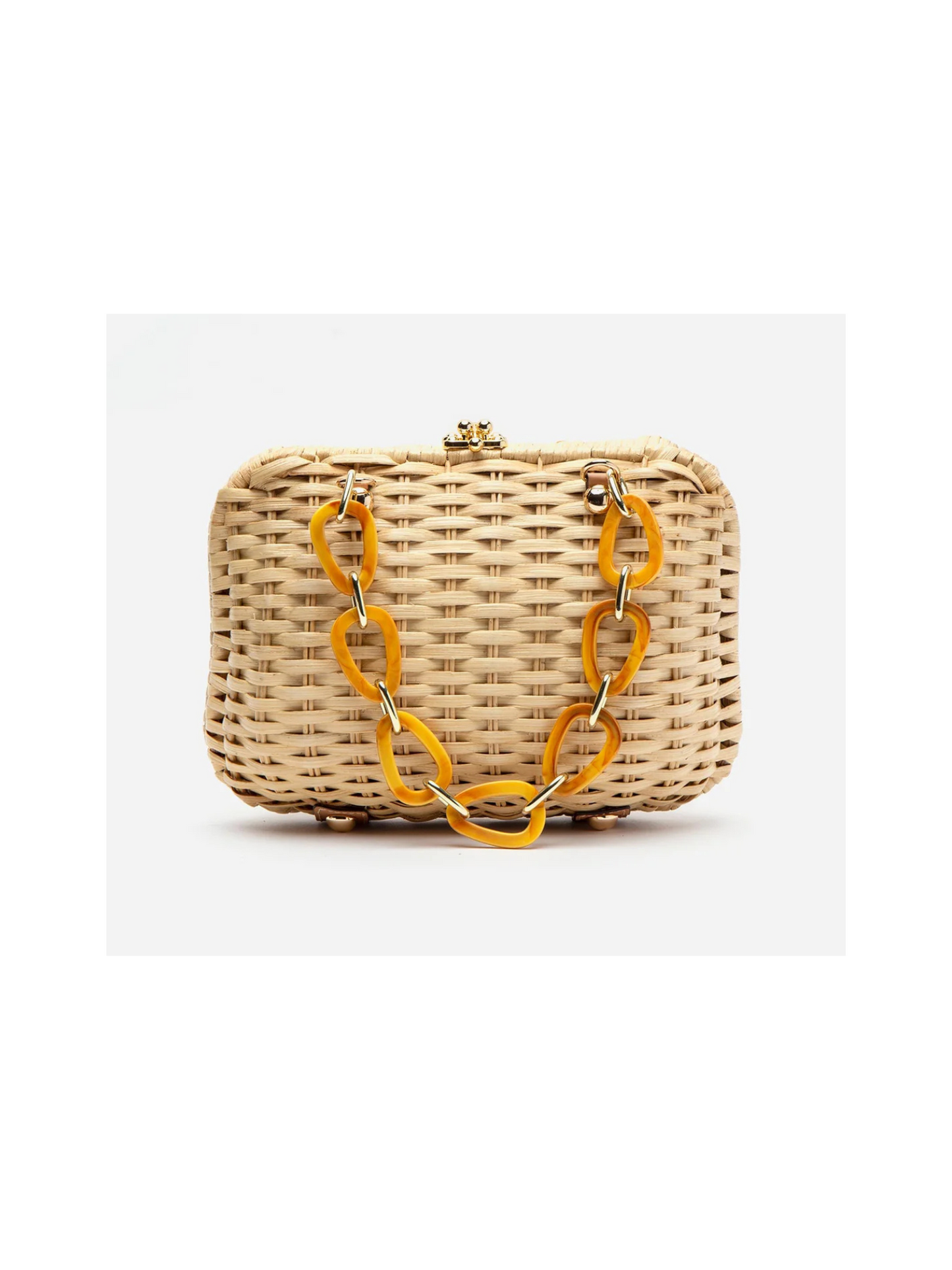 Hen Bag Peony Wicker - Natural