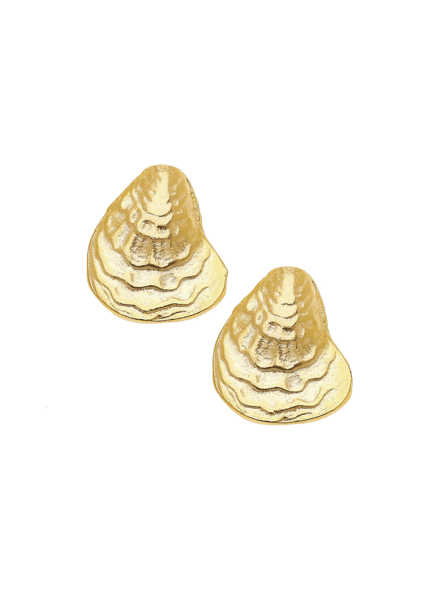 Oyster Stud Earring