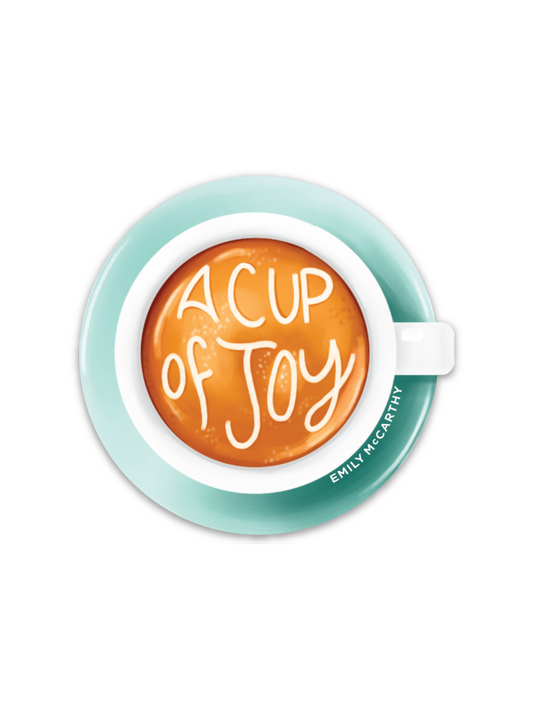 A Cup of Joy Sticker