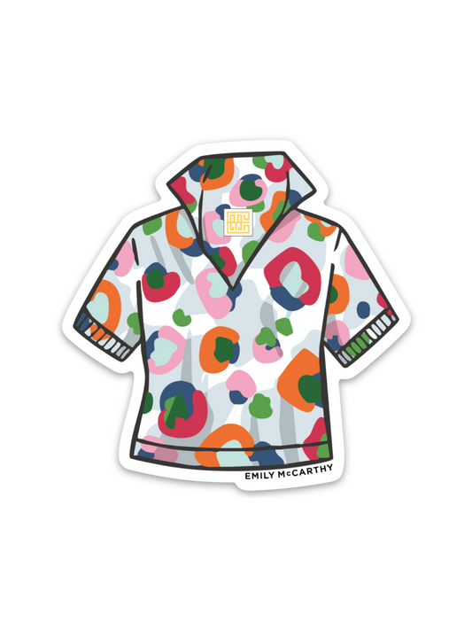 Poppy Top Sticker