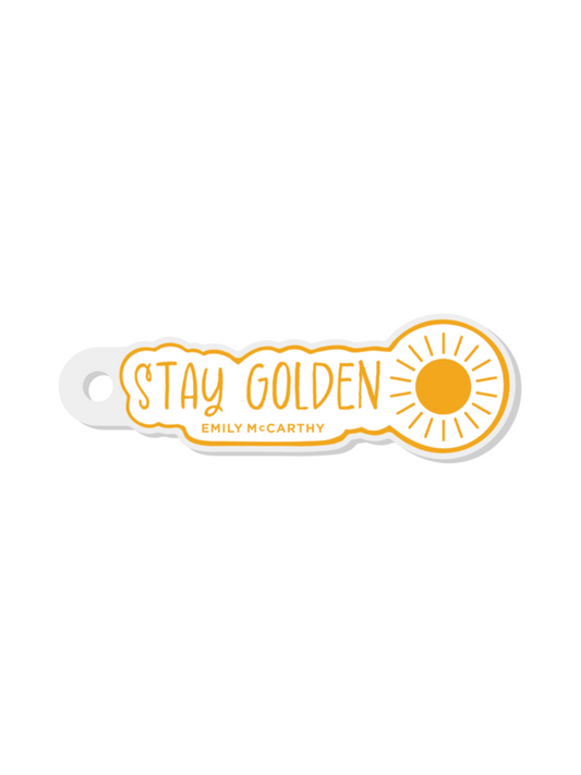 Stay Golden - Keychain