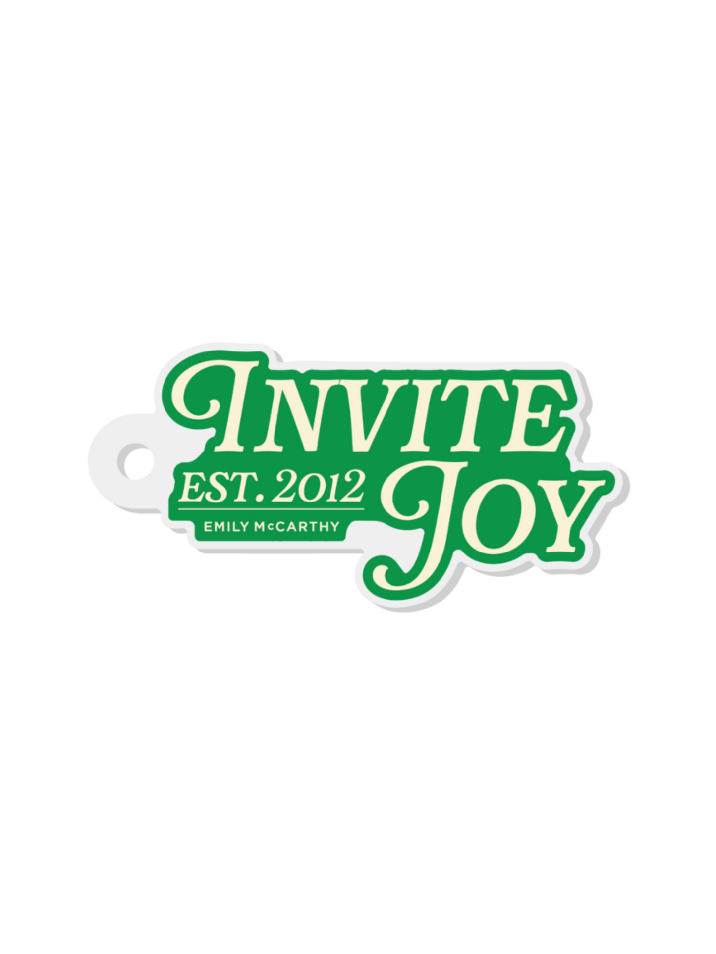 Invite Joy Keychain