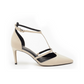 Crawford Heel - Beige Lizzard