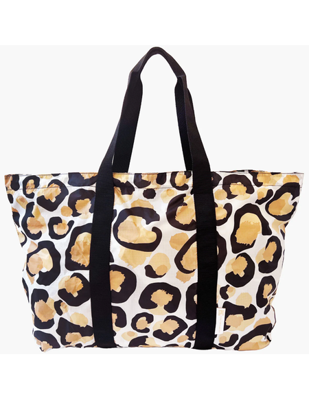 Travel Tote - Classic Spot Cheetah – Emily McCarthy