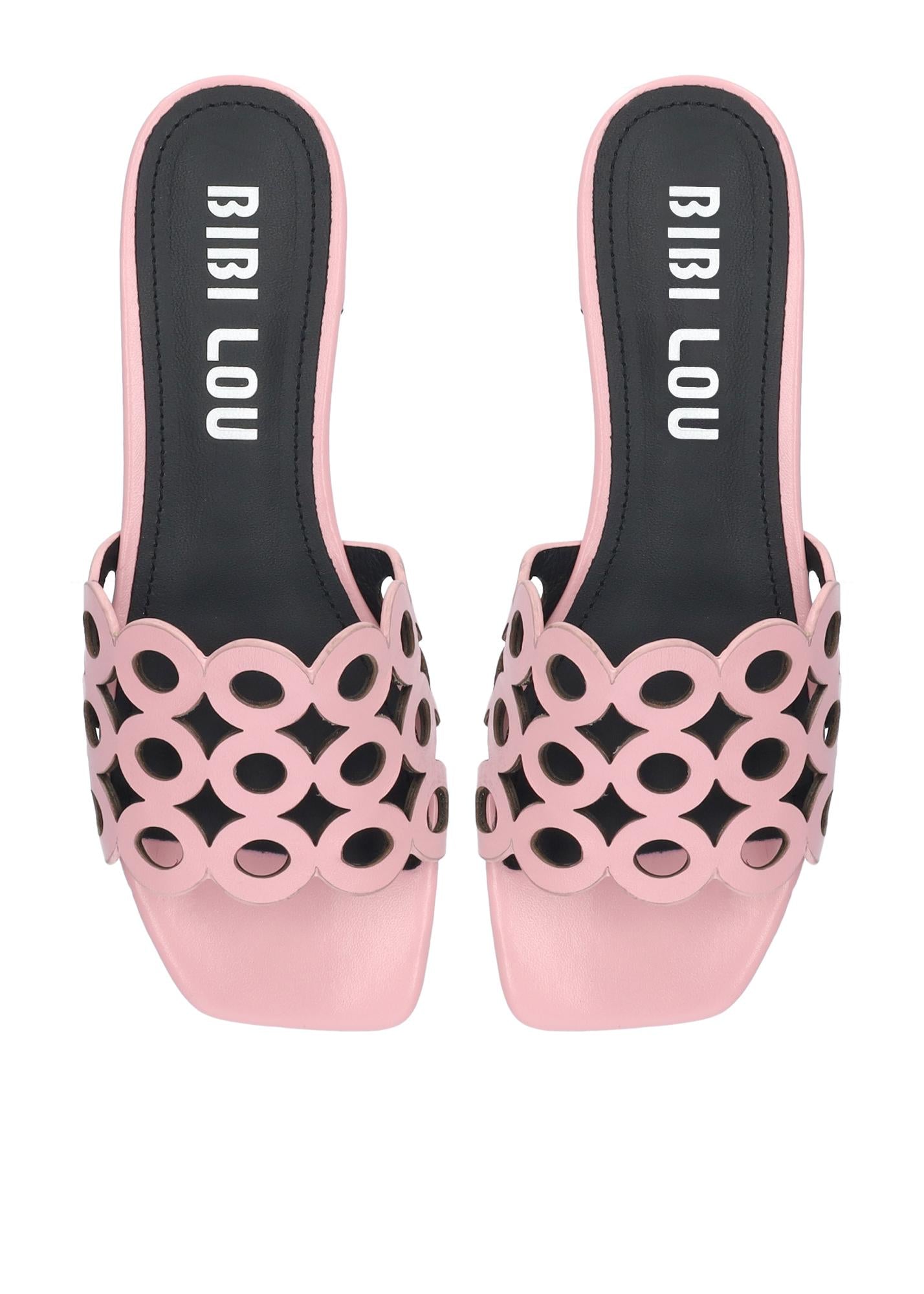 Oribu Flat Sandals, Pink