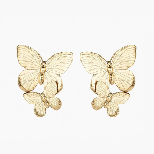 Papillon Earring - Gold