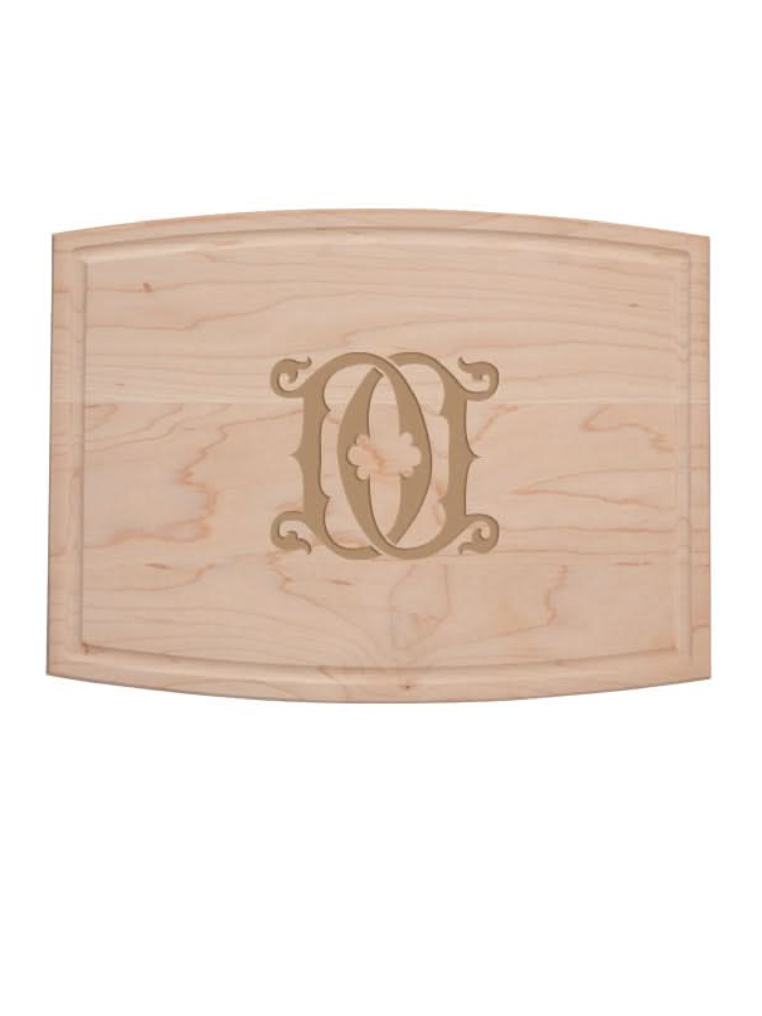 1-Letter Monogrammed Artisan Board (Rectangle)