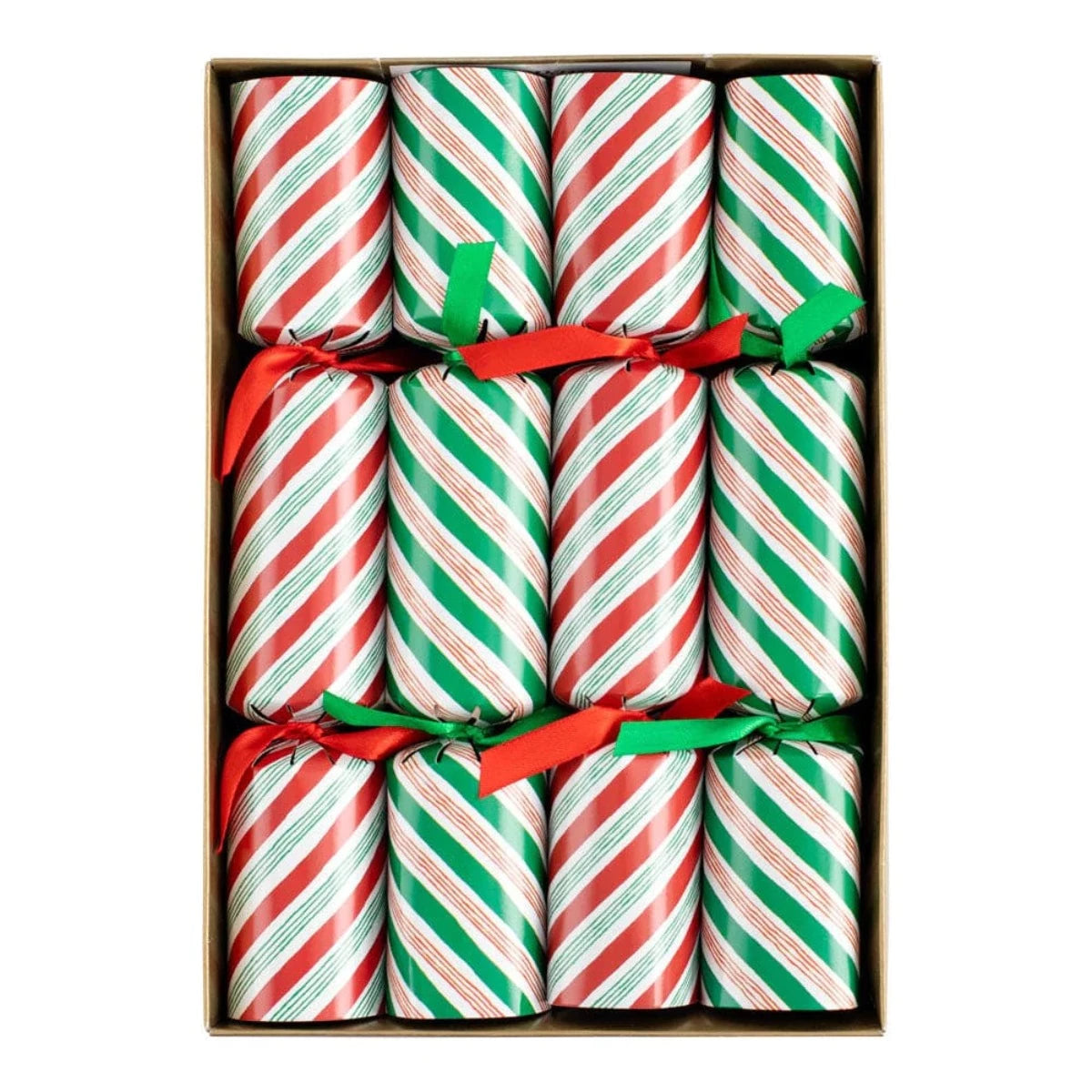 Candy Cane Stripes Christmas Crackers