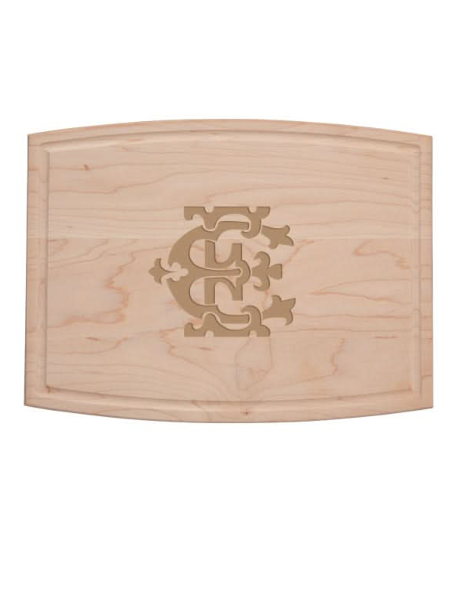 1-Letter Monogrammed Artisan Board (Rectangle)