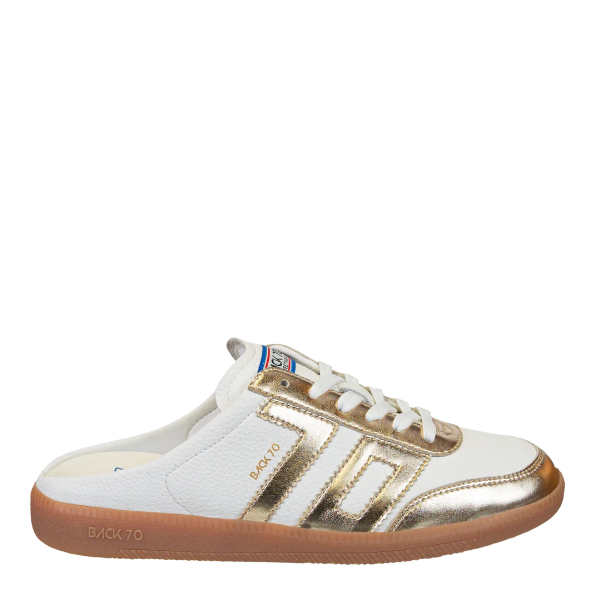 Easter Sneakers Backless  - Metallic Gold