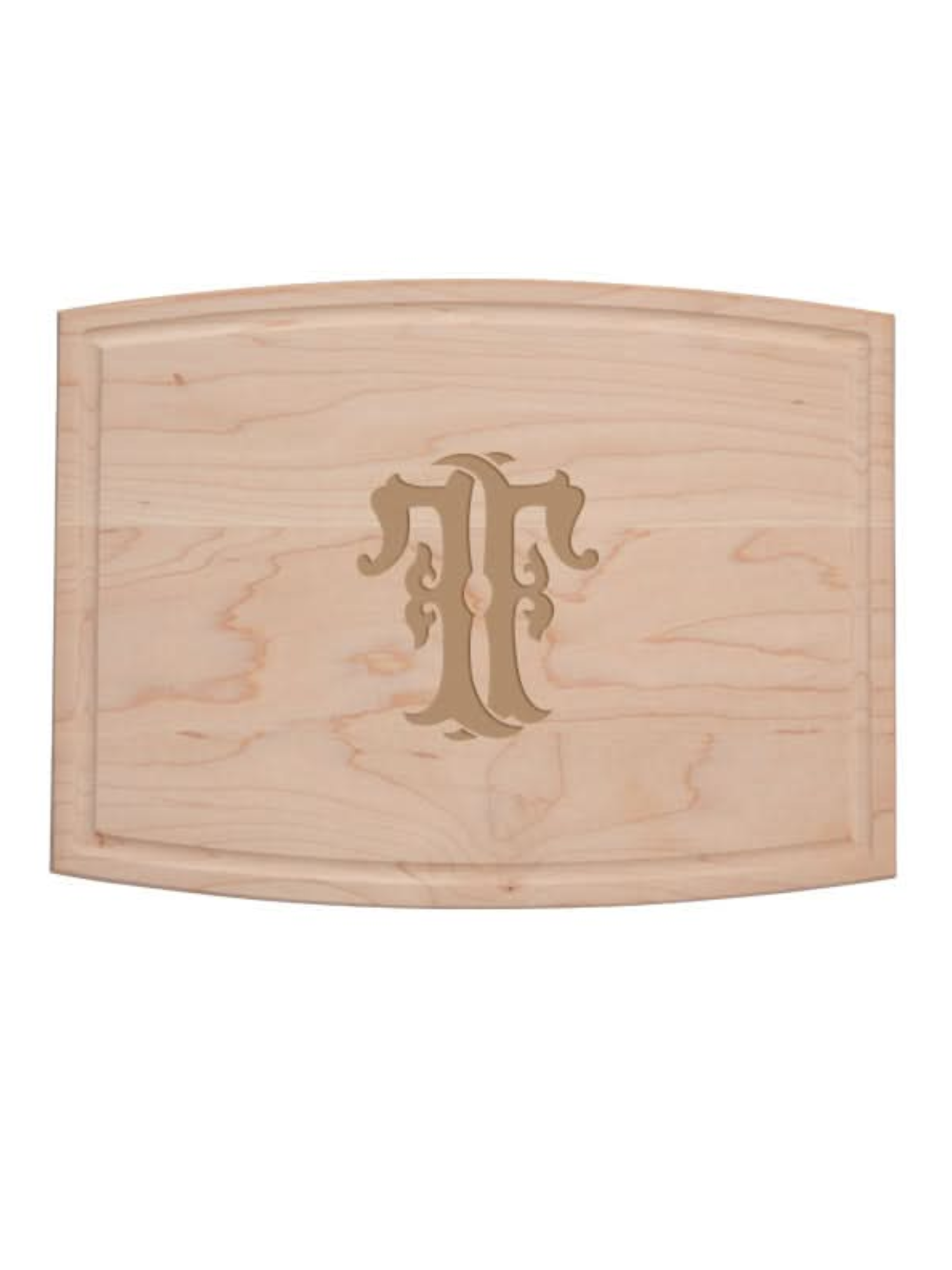 1-Letter Monogrammed Artisan Board (Rectangle)