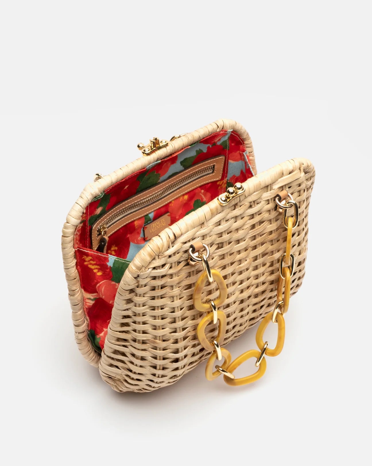 Hen Bag Peony Wicker - Natural