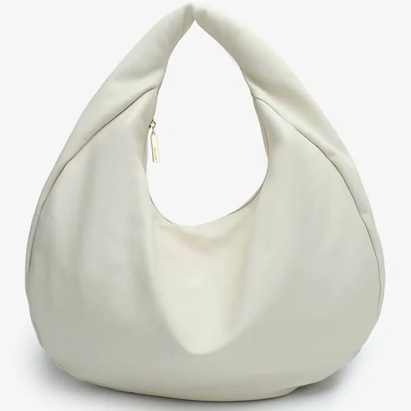 Clemence Shoulder Cream Bag