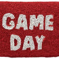 Red Gameday Beaded Credit Card Holder