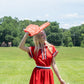 Swing Short - Red Varsity Ombre