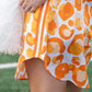 Palmer Dress - Orange Collegiate Cheetah