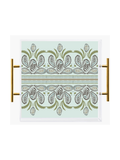 Oyster Ikat Large Tray