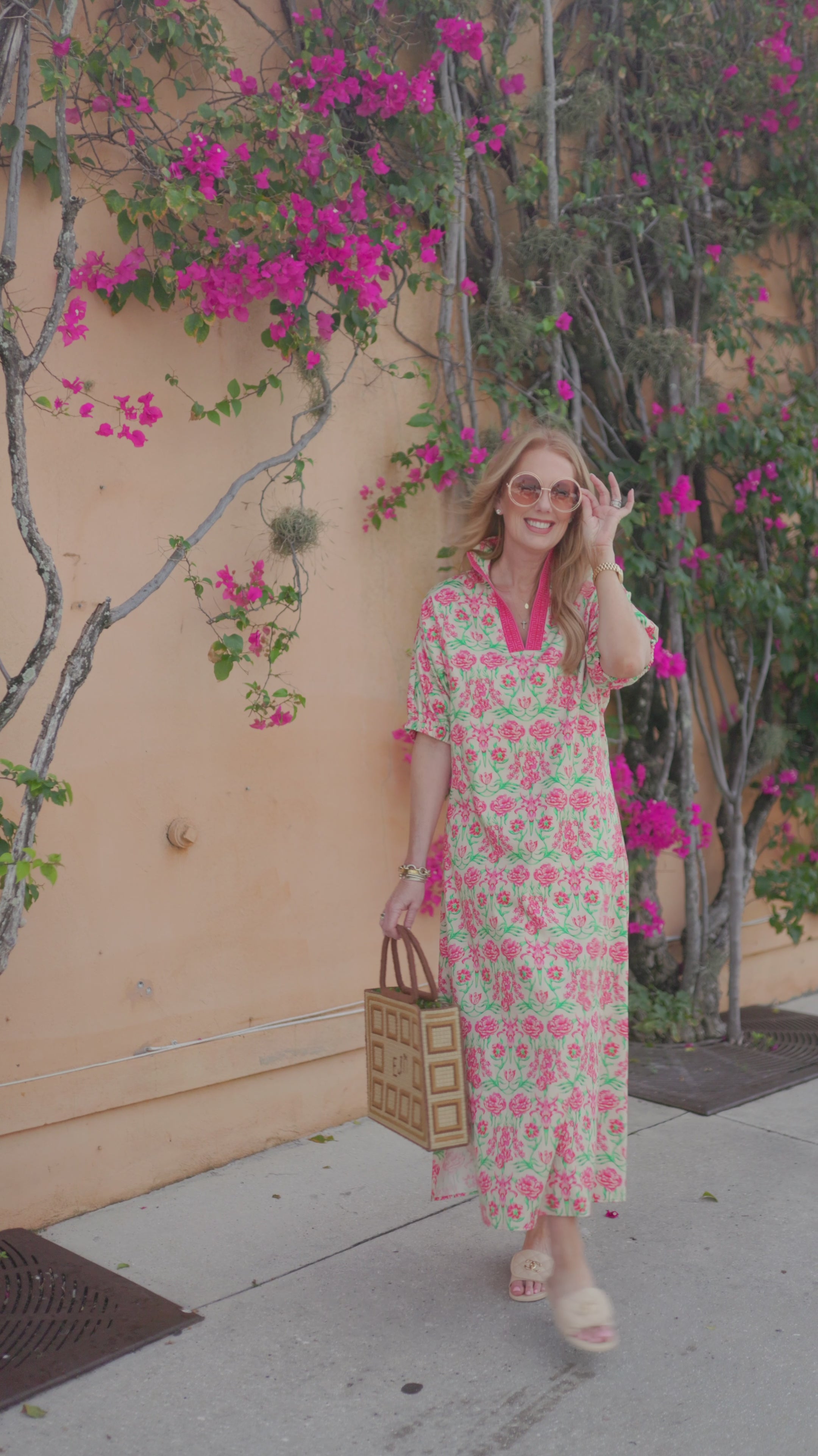 Poppy Maxi in Garden Cheetah – Emily McCarthy