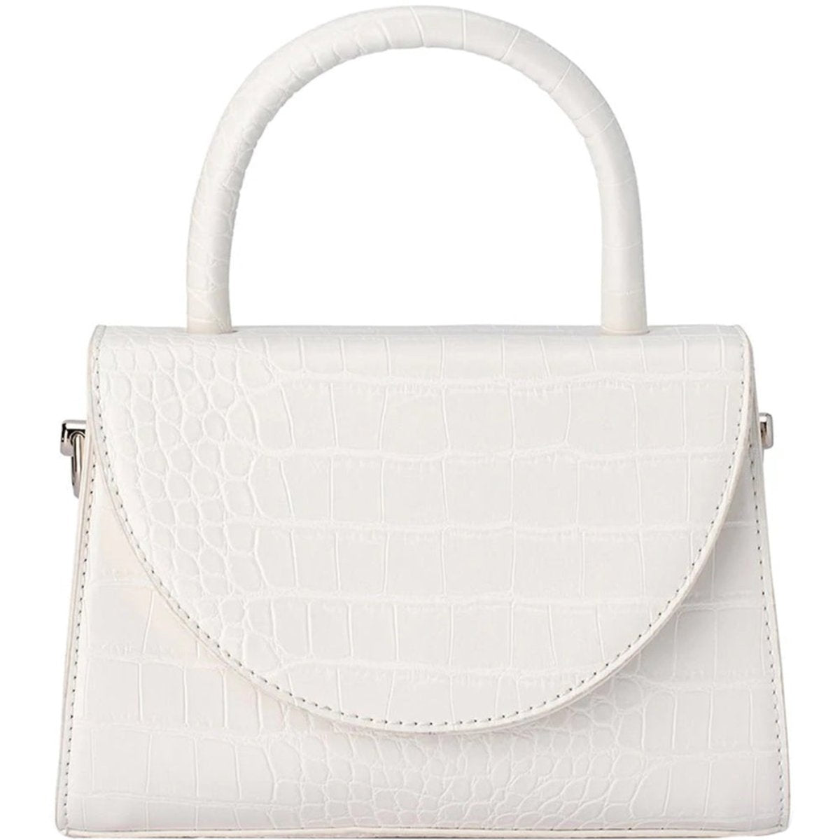 Nadia Top Handle Bag - White