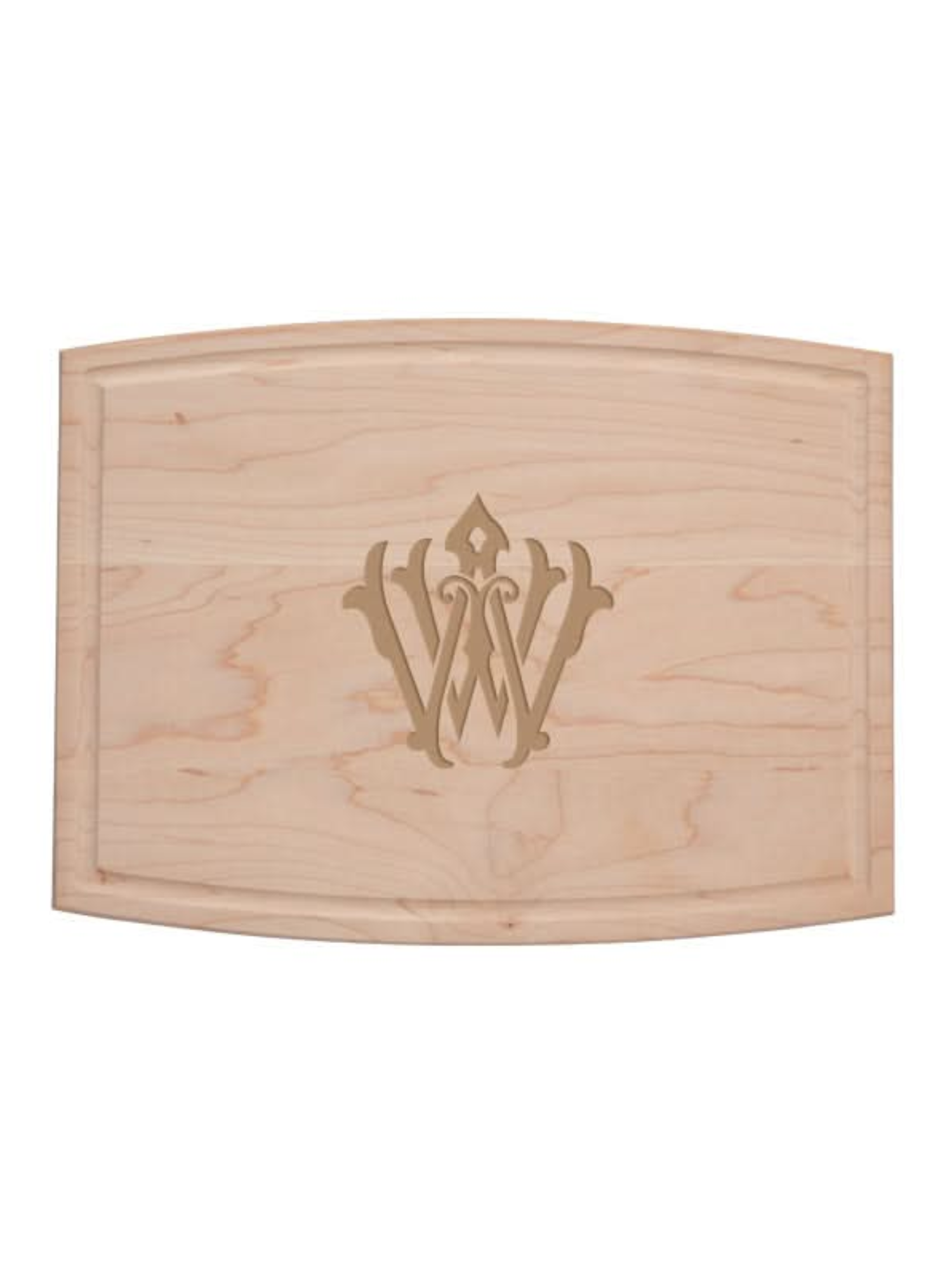 1-Letter Monogrammed Artisan Board (Rectangle)