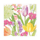 Spring Floral Luncheon Napkin