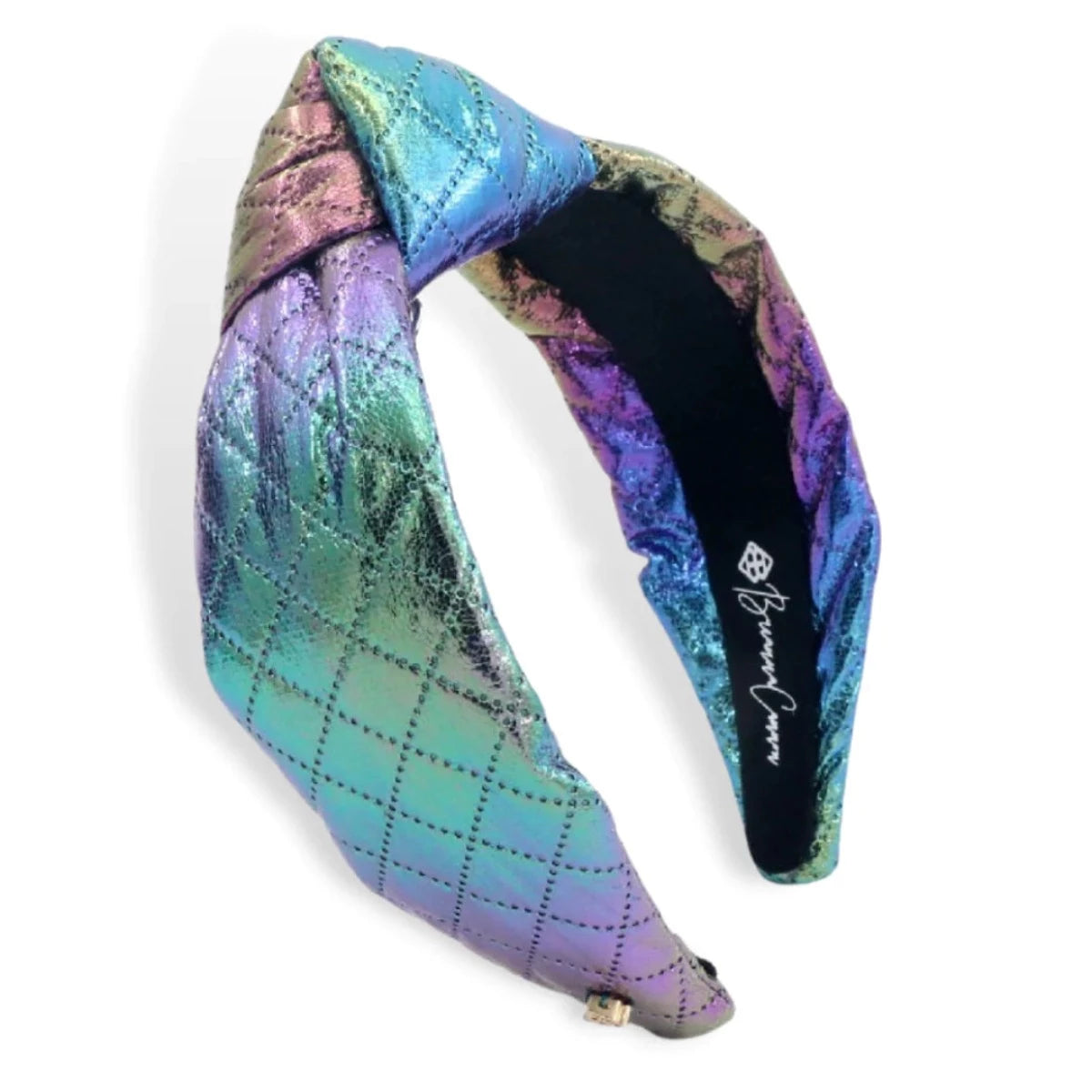 Mermaid Shimmer Quilted Puff Headband