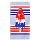Red White & Blue - Popsicle Beach Towel