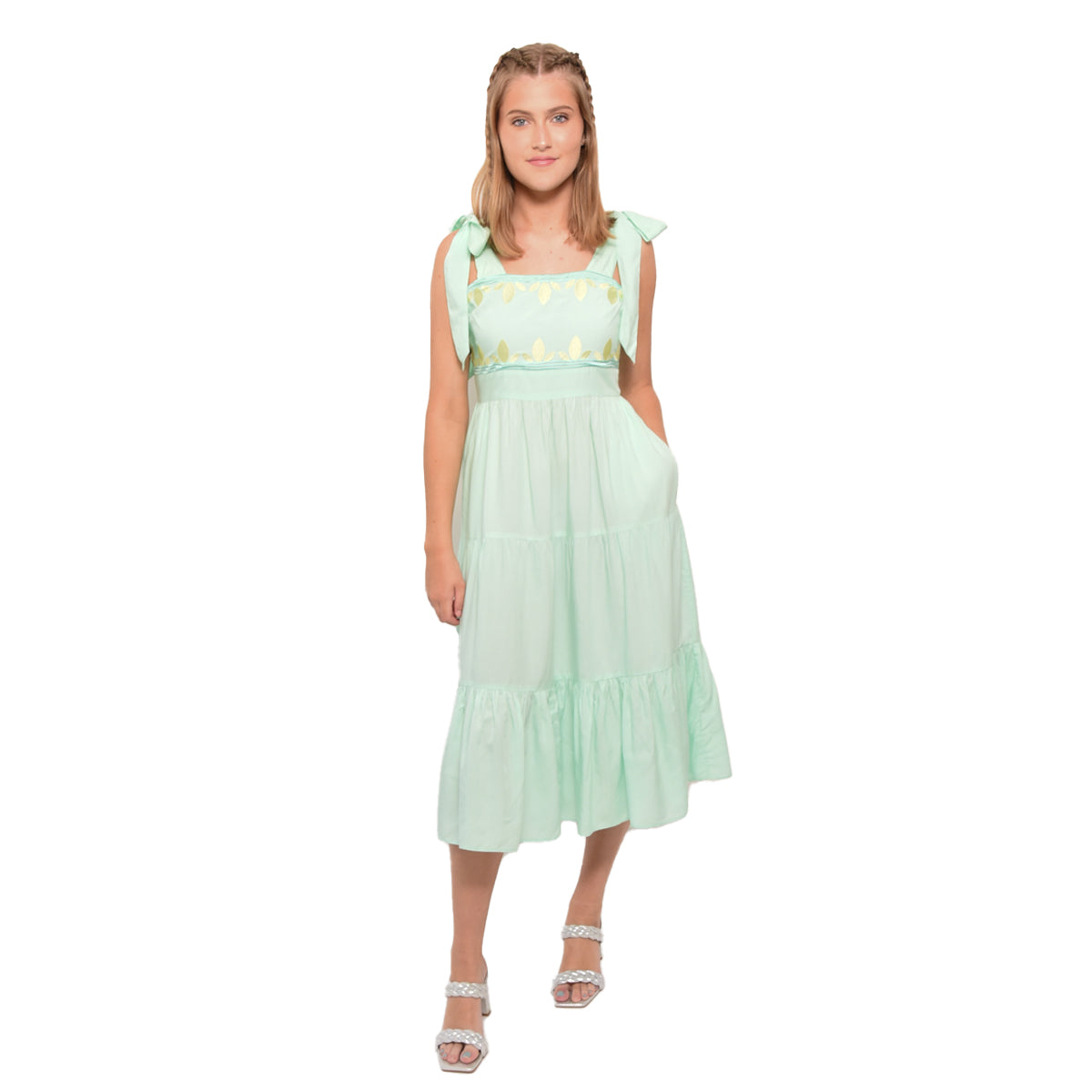 Warehouse green best sale dress sale