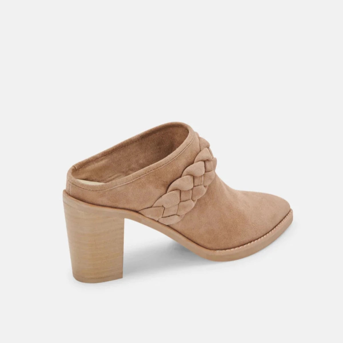 Dolce vita serla mules in truffle suede Outlet