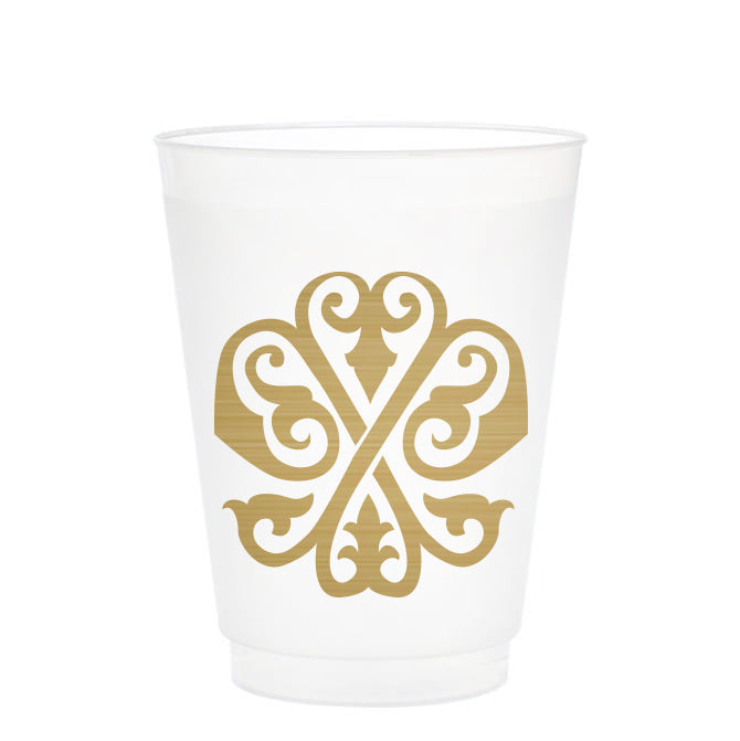 Frosted Monogrammed Cups, 9oz-24oz – Southern Hospitality Co.